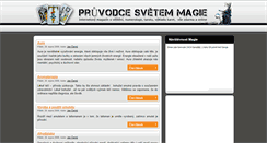 Desktop Screenshot of magie.i-pruvodce.eu